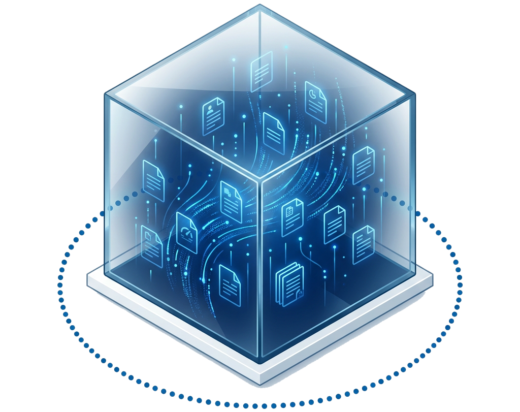 Gläserner Tresor mit deinen Daten – transparent geschützt